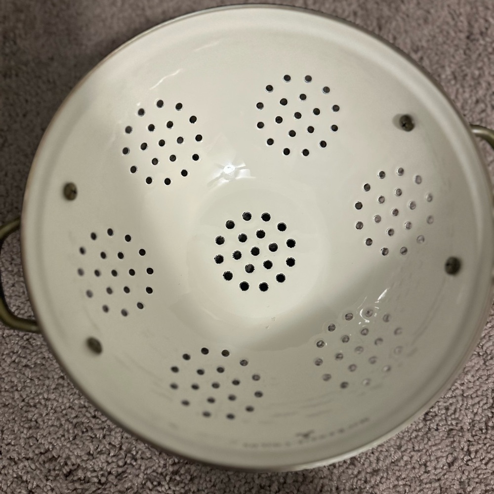 MacKenzie-Childs courtly check colander - Picture 8 of 9